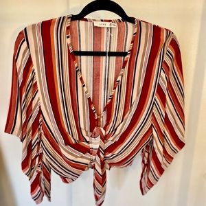 Lush Top, Multicolored, Size Medium, Bohemian Style